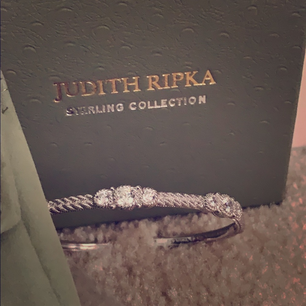 Brand new Judith Ripka sterling silver cuff